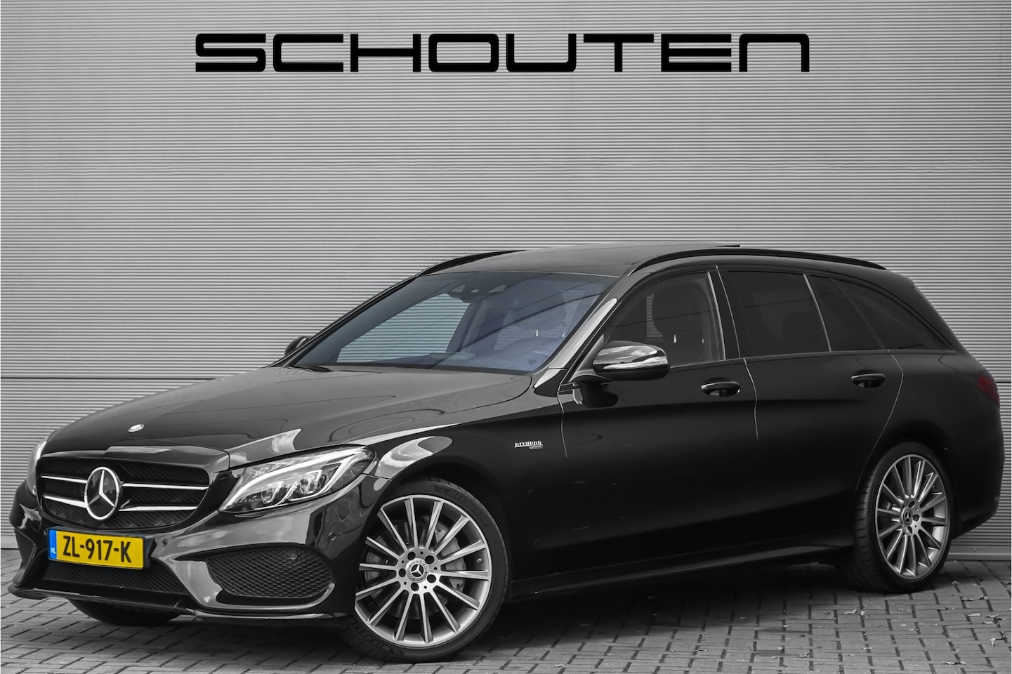 Mercedes-Benz C-klasse Estate - 400 4MATIC AMG Airmatic Pano ACC Burmester HUD - AutoWereld.nl