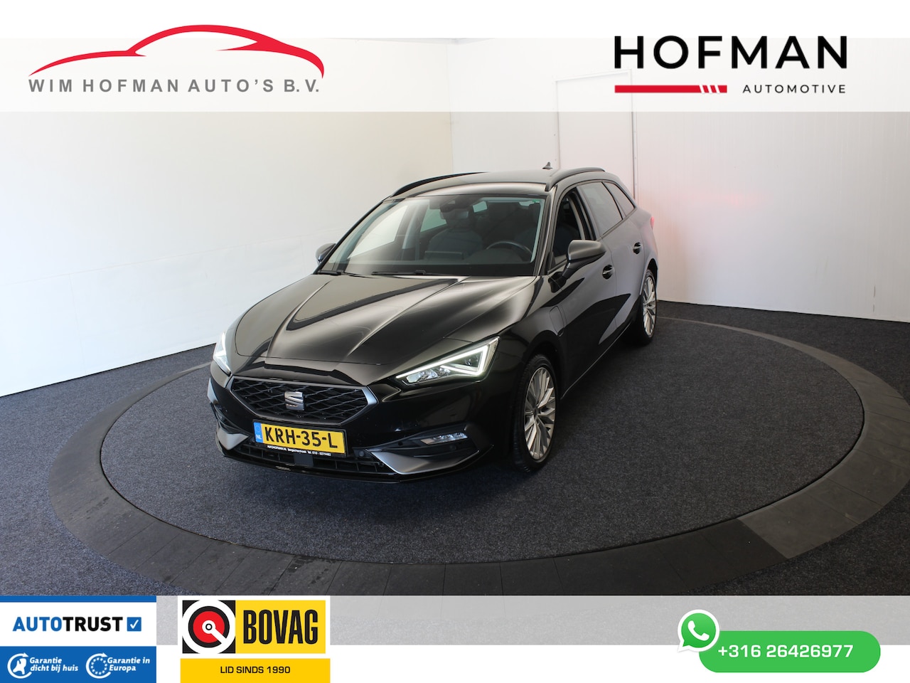 SEAT Leon Sportstourer - 1.4 TSI eHybrid PHEV FR Camera 204PK Virtual SOH 95% - AutoWereld.nl