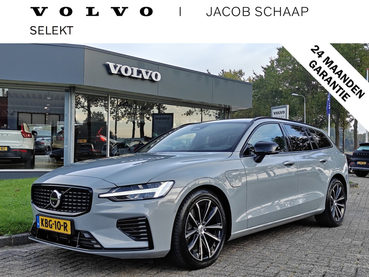 Volvo V60 - T8 455PK Plug-in hybrid AWD Plus Dark | BLIS | ACC | Trekhaak | Pano | HUD | H&K | Elektr. - AutoWereld.nl