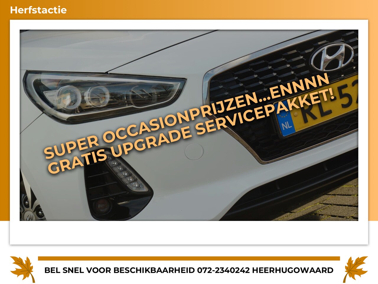 Hyundai i30 - 1.0 T-GDI First Edition - Polar White - Carplay/Camera/Cruise - AutoWereld.nl