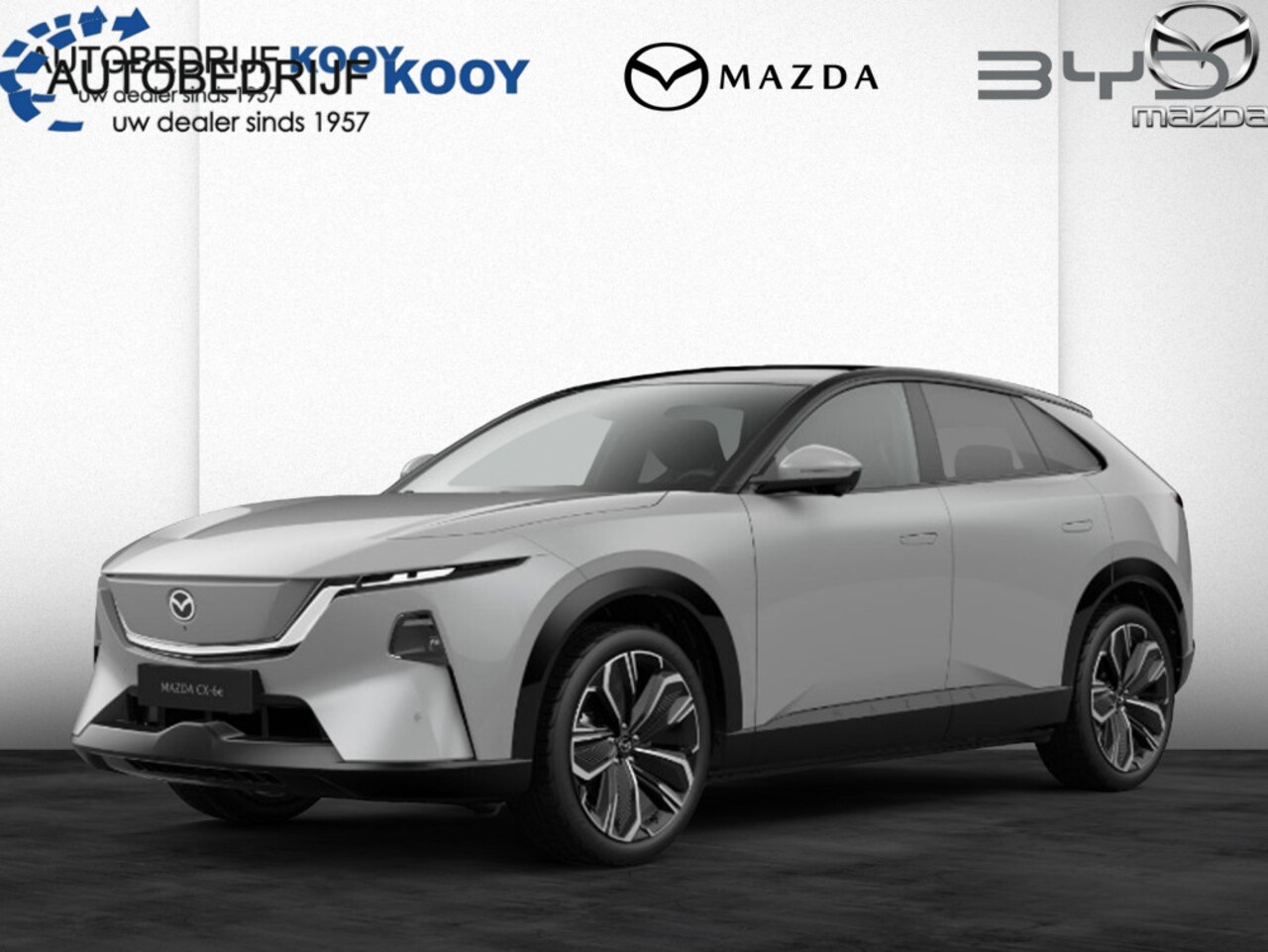 Mazda CX-6e - Takumi 78kWh / 258PK / 468KM Actieradius / 195KW Sneladen - AutoWereld.nl