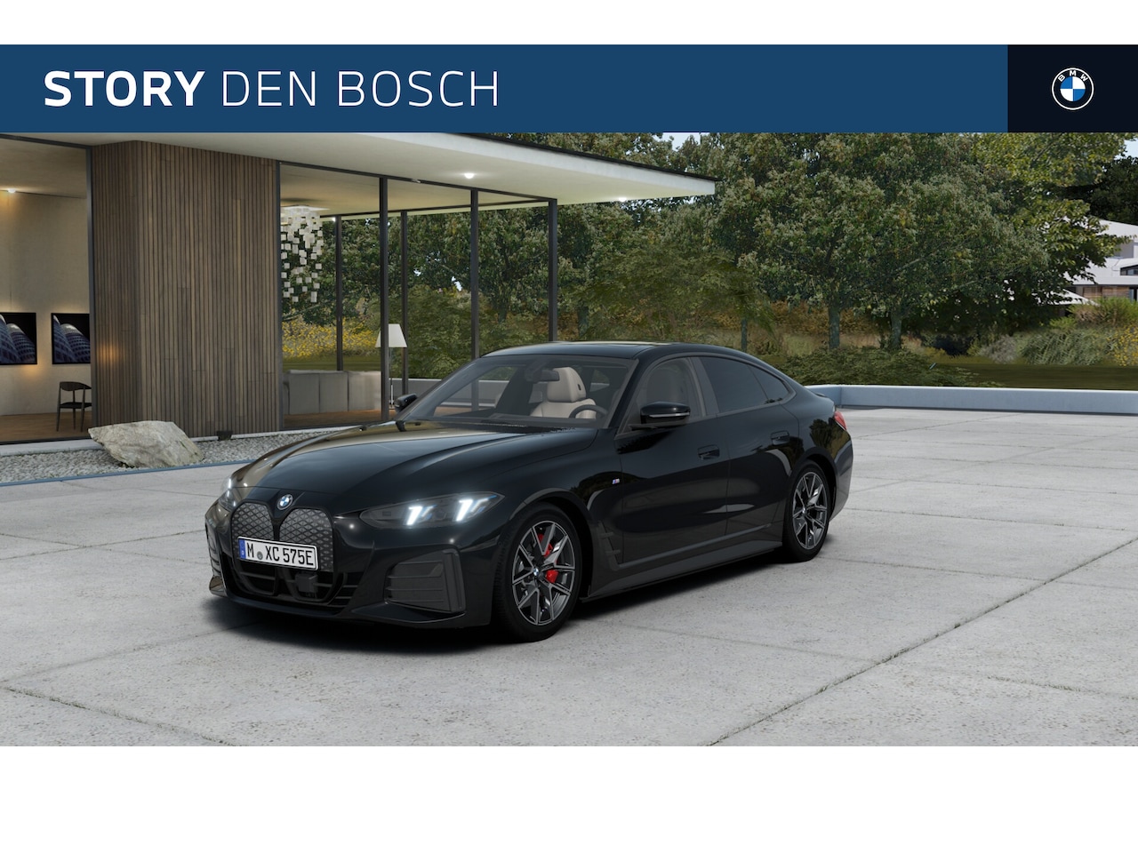 BMW i4 - eDrive40 M Sport / Schuif-kanteldak / Achteruitrijcamera / Comfort Access / Adaptieve LED - AutoWereld.nl