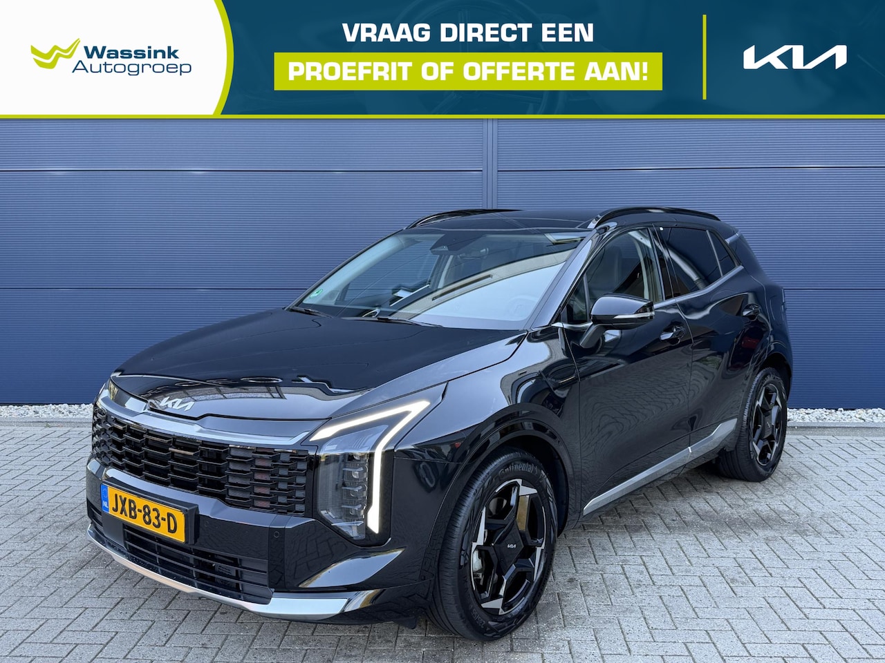 Kia Sportage - 1.6 T-GDi Hybrid DynamicPlusLine Navigatie | Apple Carplay/ Android Auto | Stoel/Stuur Ver - AutoWereld.nl