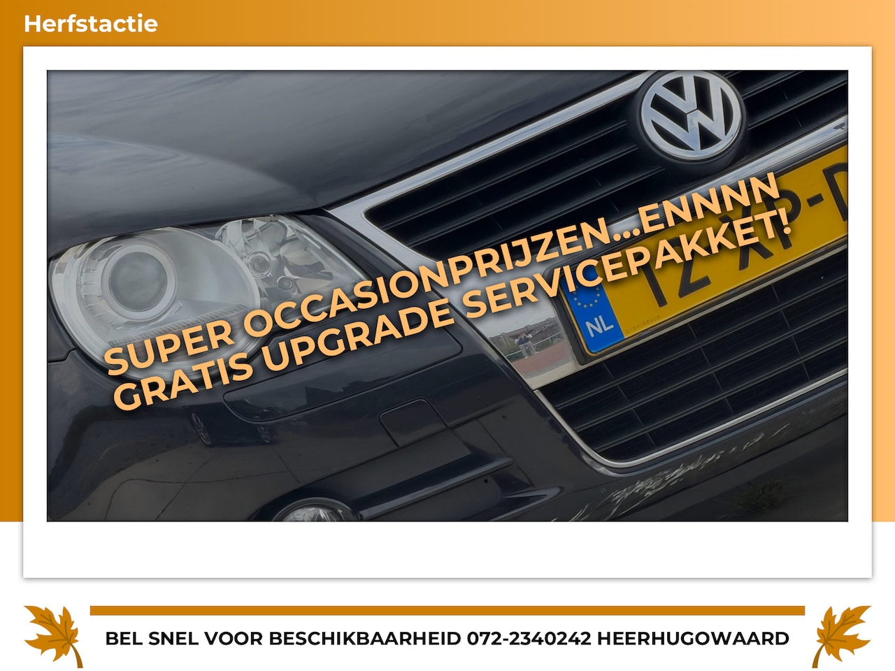Volkswagen Eos - 2.0-16v FSI - Deep Black Pearlescent - Sportief & Comfortabel - Cabrio - Keurig - AutoWereld.nl