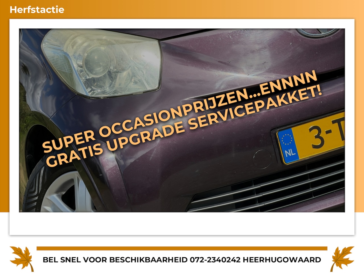 Toyota iQ - 1.0 VVTi Comfort - Deep Amethyst - Airco/LMV - Kkeurig - AutoWereld.nl