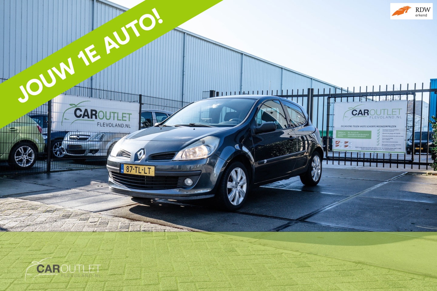 Renault Clio - 1.4-16V Expression NIEUWE APK bij aflev. - AutoWereld.nl