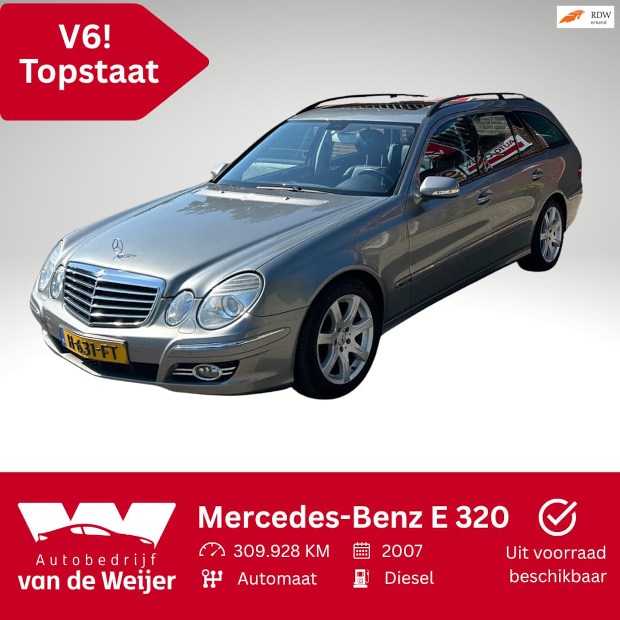 Mercedes-Benz E-klasse Estate - 320 CDI Avantgarde 320 CDI Avantgarde - AutoWereld.nl