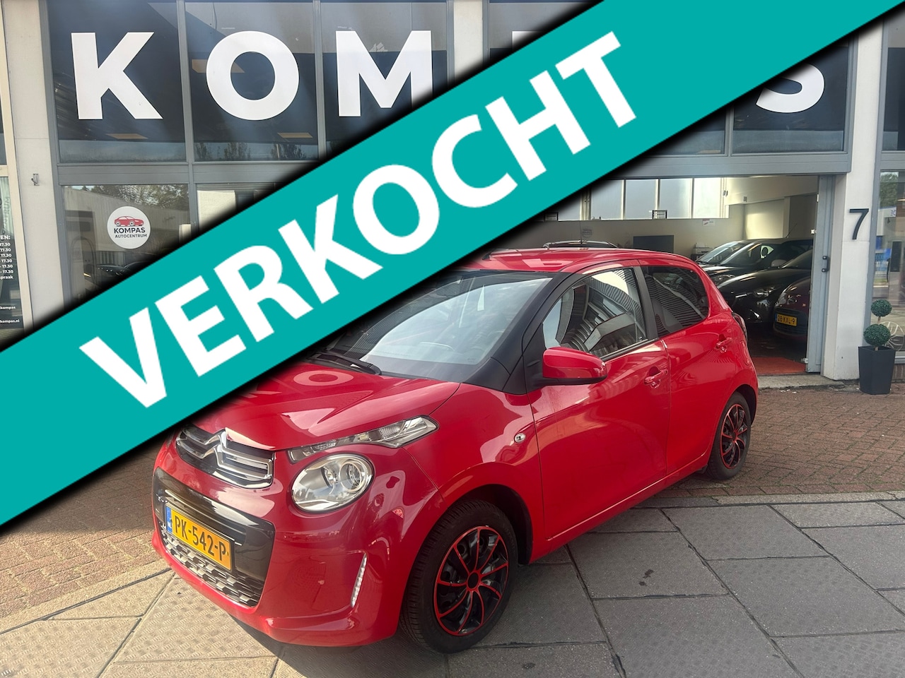 Citroën C1 - 1.0 |Airco|Carplay|CruiseControl|Trekhaak|S&S|APK27|NAP| - AutoWereld.nl
