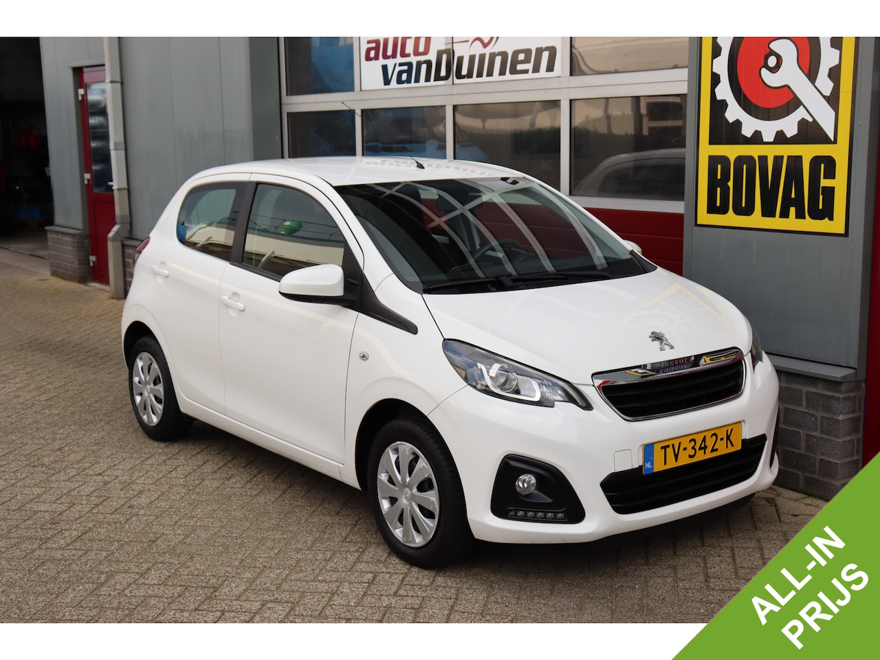 Peugeot 108 - 1.0 e-VTi Active O.a: Airco, Bluetooth, Phone, Rijklaar, Etc. All-in prijs! - AutoWereld.nl