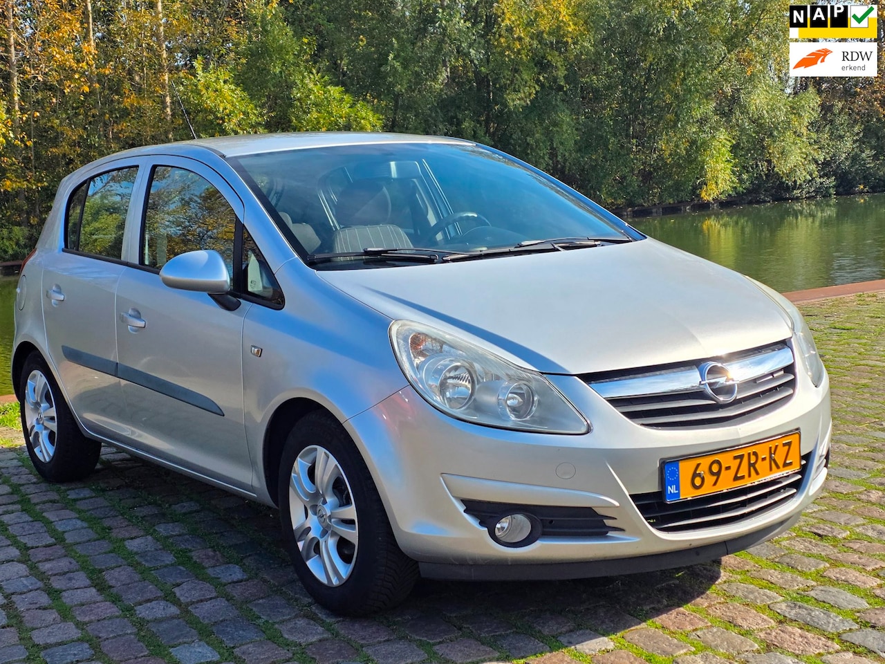 Opel Corsa - 1.4-16V Enjoy Uniek km org nl auto 1e eigenaar volledig dealer onderhouden cruis control a - AutoWereld.nl