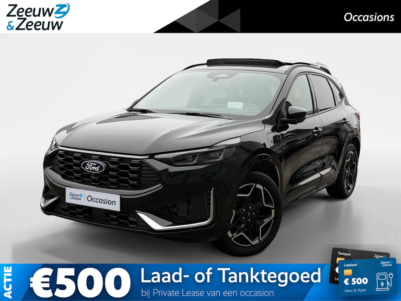 Ford Kuga - 2.5 PHEV ST-Line X | NL Auto | Elec Trekhaak | Panorama Dak | Winterpack | Technology Pack - AutoWereld.nl