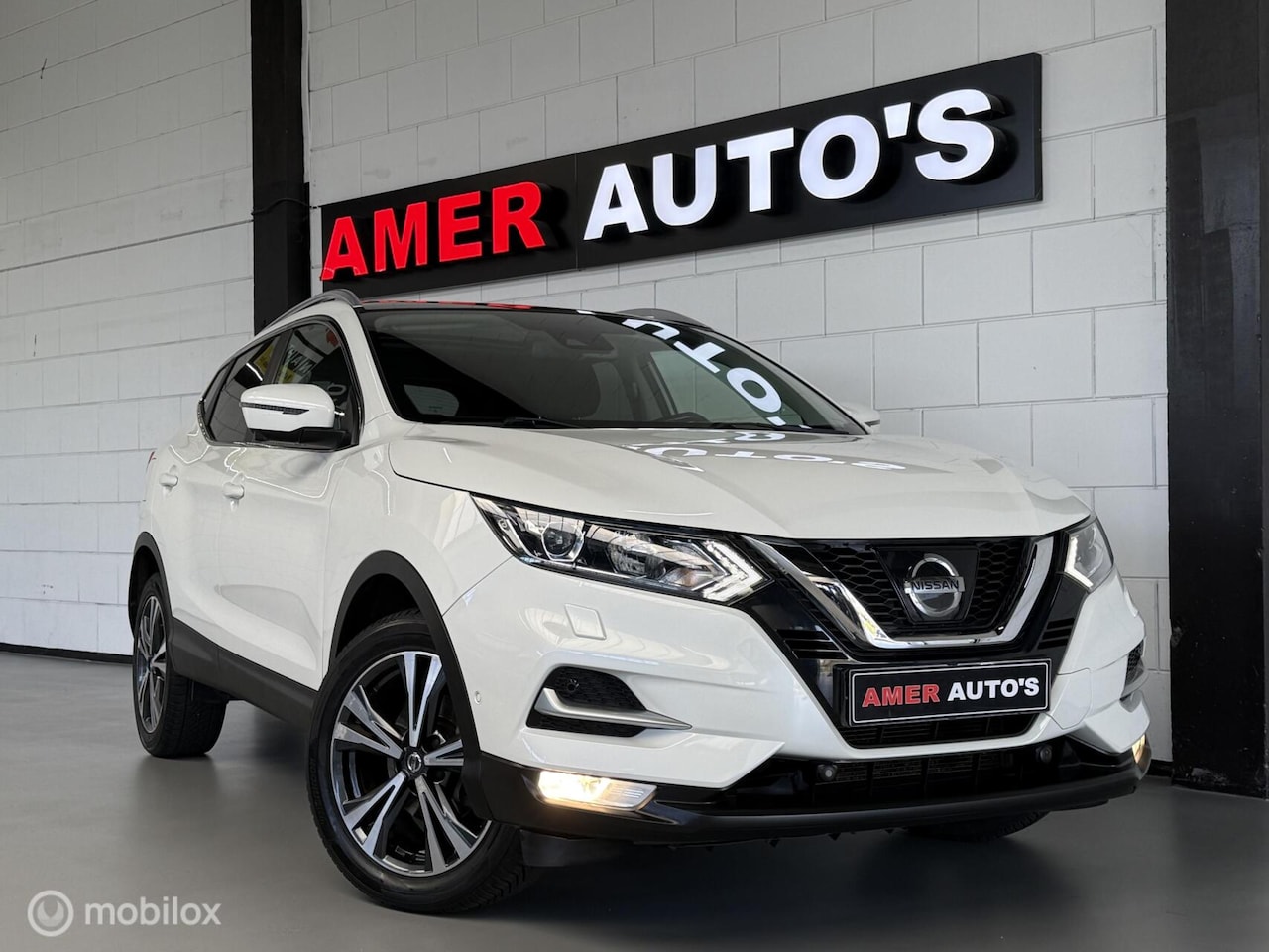 Nissan Qashqai - /Panorama/360 camera/1e eign./parelmoer wit!! - AutoWereld.nl