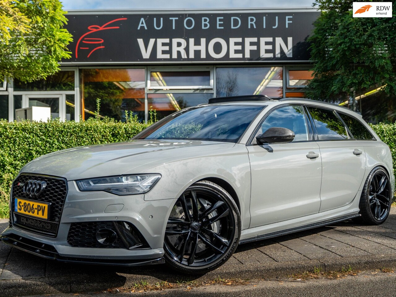 Audi A6 Avant - 4.0 TFSI RS 6| QUATTRO PERFORMANCE ABT TUNING | FULL OPTION | APPLE CARPLAY | 360 CAMERA | - AutoWereld.nl