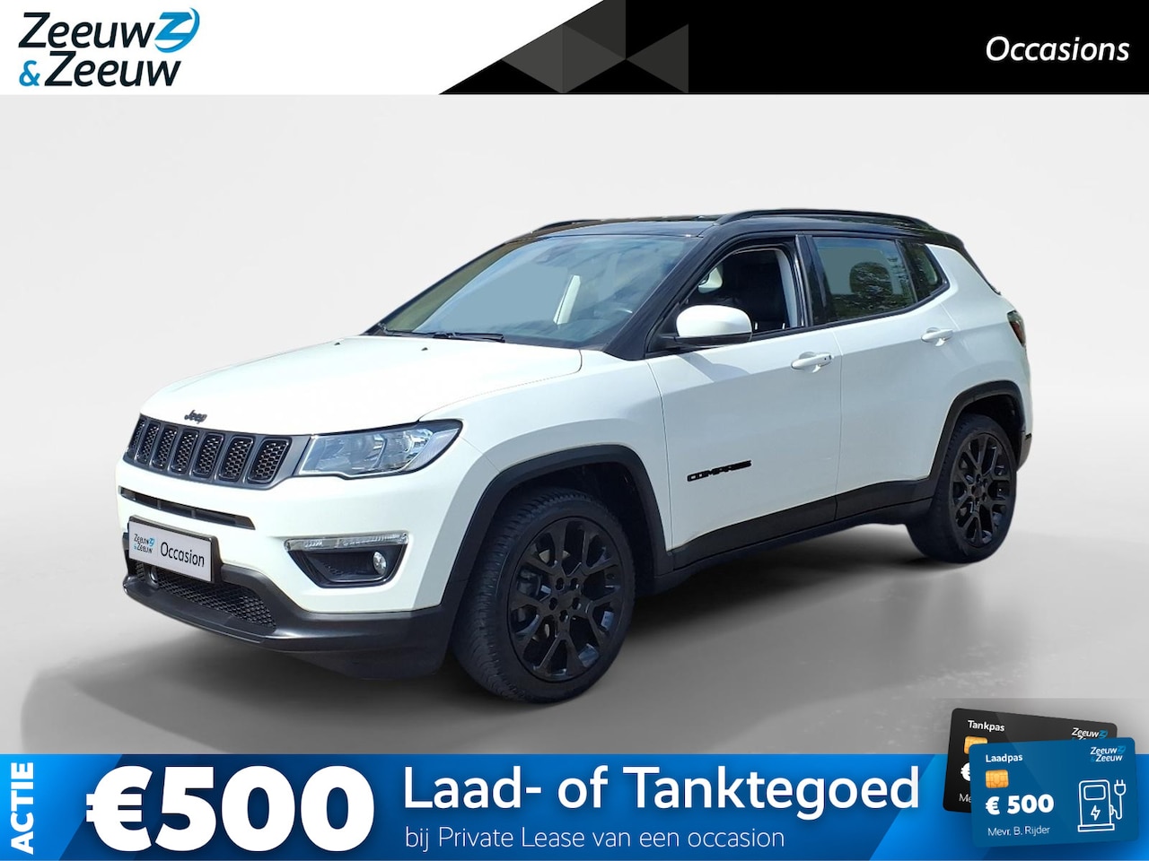 Jeep Compass - 1.3T Night Eagle Liberty Edition Navigatie | Airco | PDC-Camera. 1 jaar Garantie - AutoWereld.nl