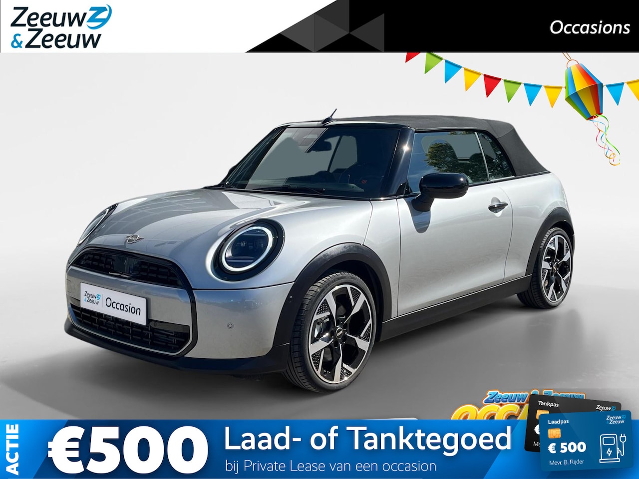 MINI Cabrio - 2.0 Cooper C Classic | Apple Carplay | Android Auto | Navigatie | 16" LM - AutoWereld.nl