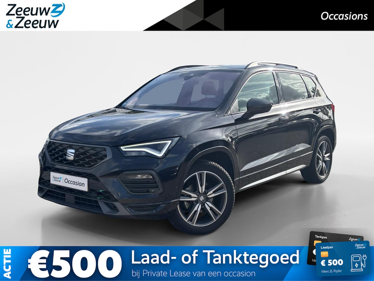 SEAT Ateca - 1.5 TSI FR Business Intense | Trekhaak | 1800 Trekhaak | adaptieve Cruise Control | Parkee - AutoWereld.nl