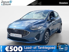 Ford Fiesta - 1.0 EcoBoost Hybrid Titanium | Stoel/stuur en voorruitverwarming | Cruise control | Parkee