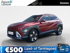Hyundai Kona - 1.6 GDI HEV Premium Sky | Lederen Bekleding| Stoelverwarming v+a| Schuif-kanteldak| Elekrt