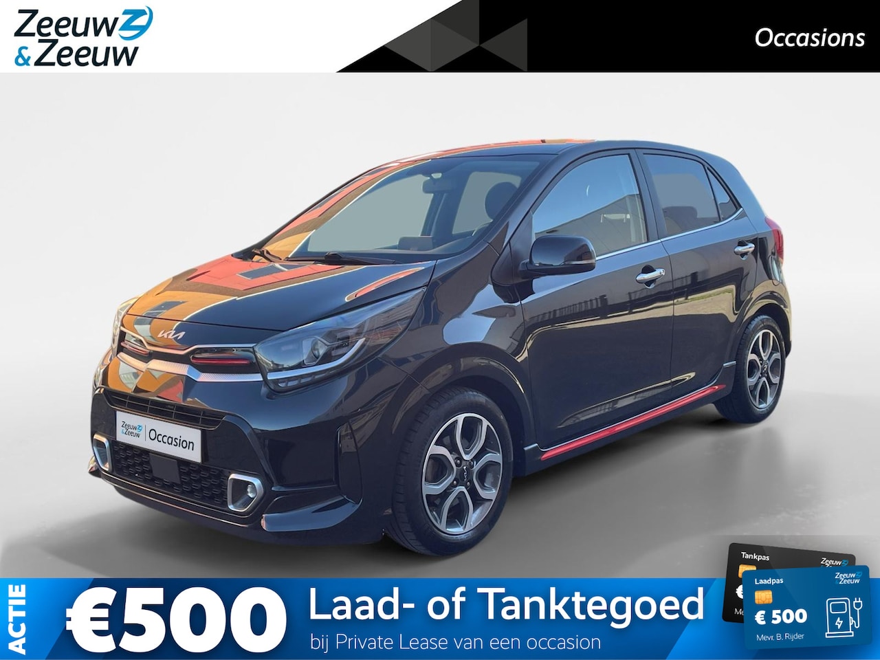 Kia Picanto - 1.0 DPi GT-Line | Navigatie| Climate Controle| Lichtmetalen velgen| Camera| Parkeersensore - AutoWereld.nl