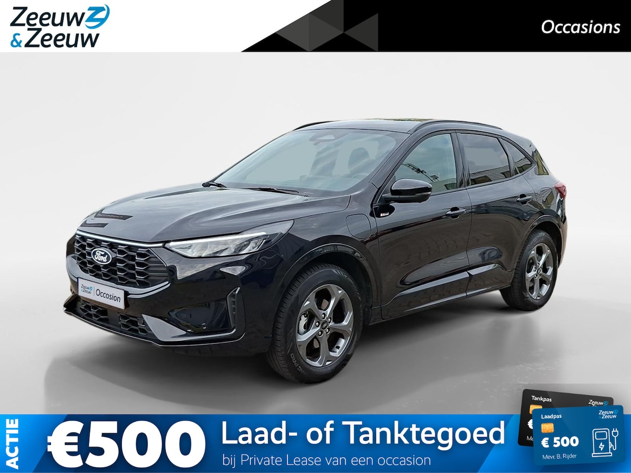 Ford Kuga - 2.5 PHEV ST-Line | Adaptieve Cruise Control | Stoel/Stuur/Voorruitverwarming | navigatie | - AutoWereld.nl
