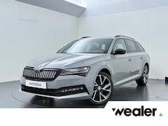 Skoda Superb Combi - 1.4 TSI iV Sportline Business | 218 PK | SoH 94% | Panoramadak | Matrix LED koplampen | 19