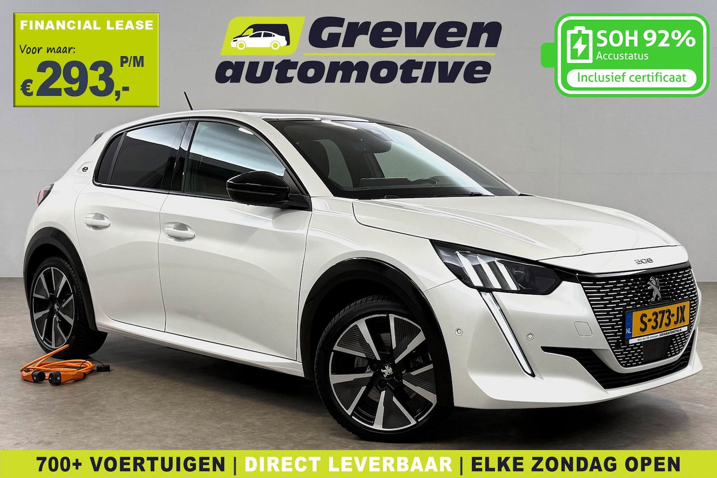 Peugeot e-208 - EV GT 50 kWh | Snelladen | SOH 92% | Pano | Virtual | Camera | Carplay | Sfeer | LED | Nav - AutoWereld.nl