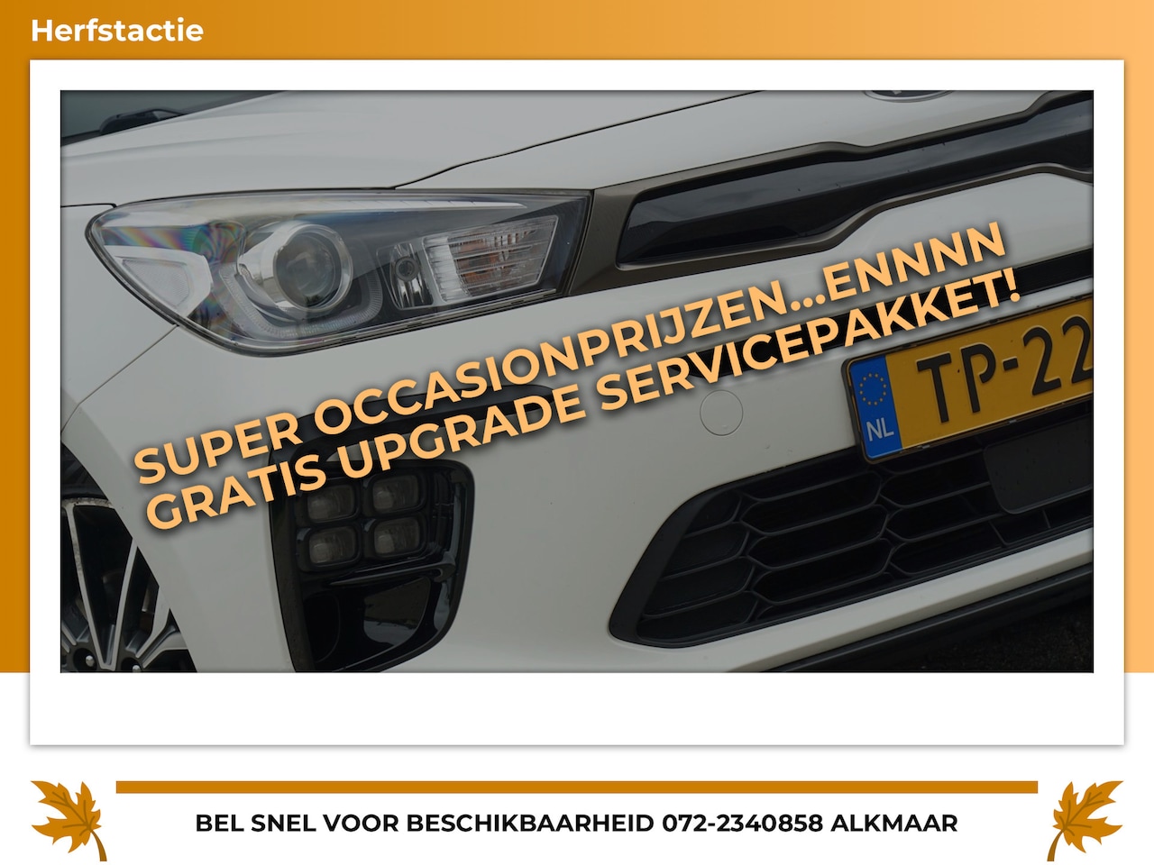 Kia Rio - 1.0 TGDI GT-Line - Clear White - Led/Carplay/Camera - AutoWereld.nl