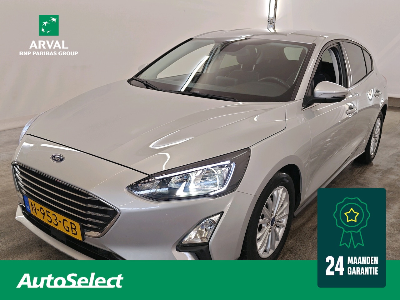 Ford Focus - 1.0 EcoBoost 125pk Hybrid Titanium X Business | Apple CarPlay / Android | Camera | PDC | K - AutoWereld.nl