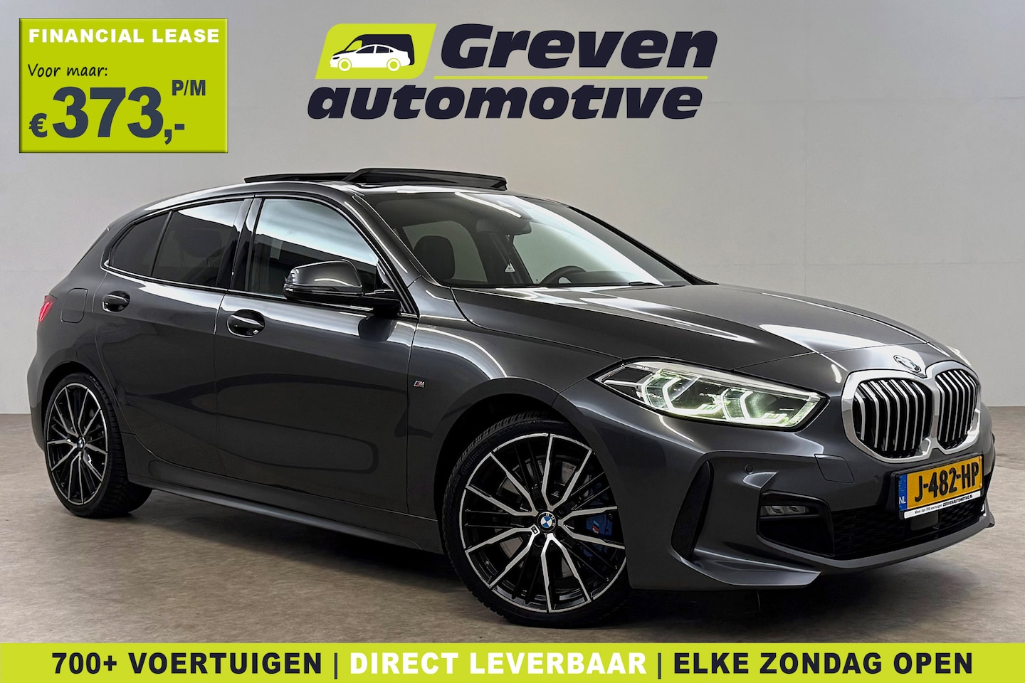 BMW 1-serie - 118i High Executive M-Sport | Pano | Virtual | Sfeer | Carplay | Trekhaak | Navi | Parkeer - AutoWereld.nl