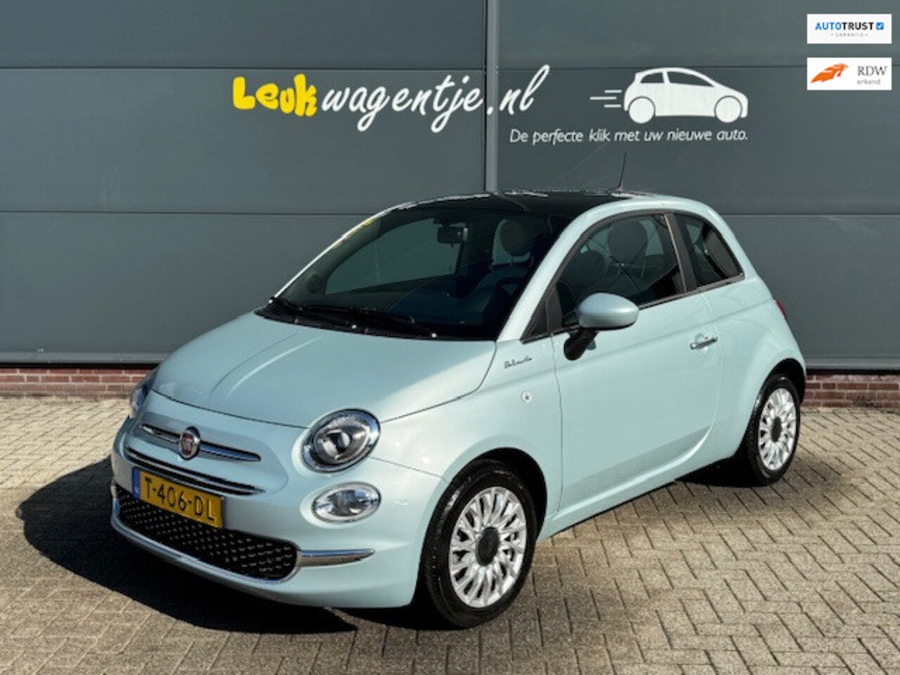 Fiat 500 - 1.0 Hybrid Dolcevita *carplay *cruise *panorama *NL - AutoWereld.nl