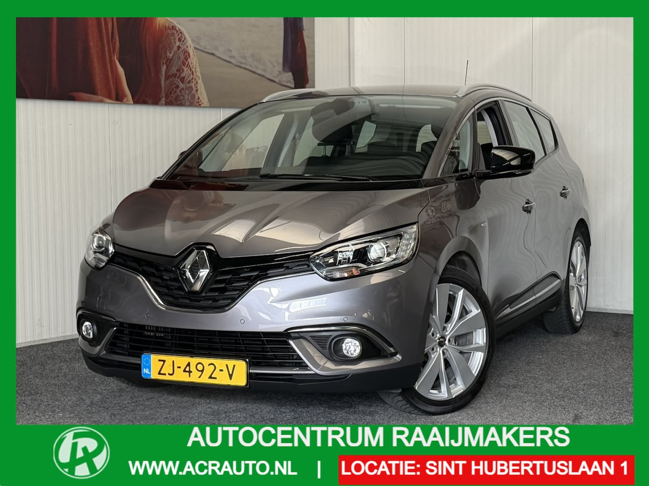Renault Grand Scénic - 1.3 TCe Limited 7PERSOONS NAVIGATIE CRUISE CONTROL CLIMATE CONTROL BLUETOOTH TELEFOON MEDI - AutoWereld.nl