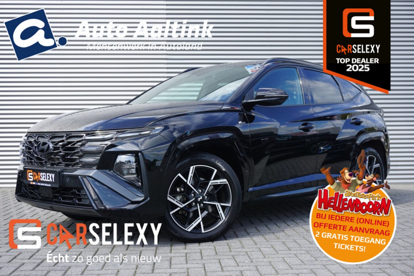 Hyundai Tucson - 1.6 T-GDI N Line Sky 252PK | 4WD | PANO | STOELVENTILATIE | EL. STOELEN - AutoWereld.nl