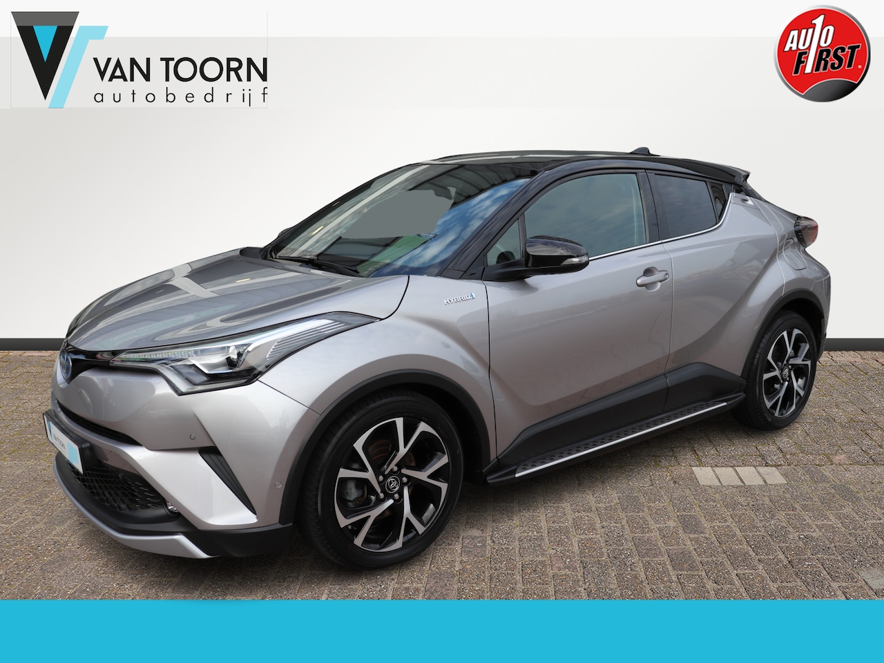 Toyota C-HR - 1.8 Hybrid Bi-Tone Automaat. Navigatie, dodehoek, verw. stuur. - AutoWereld.nl