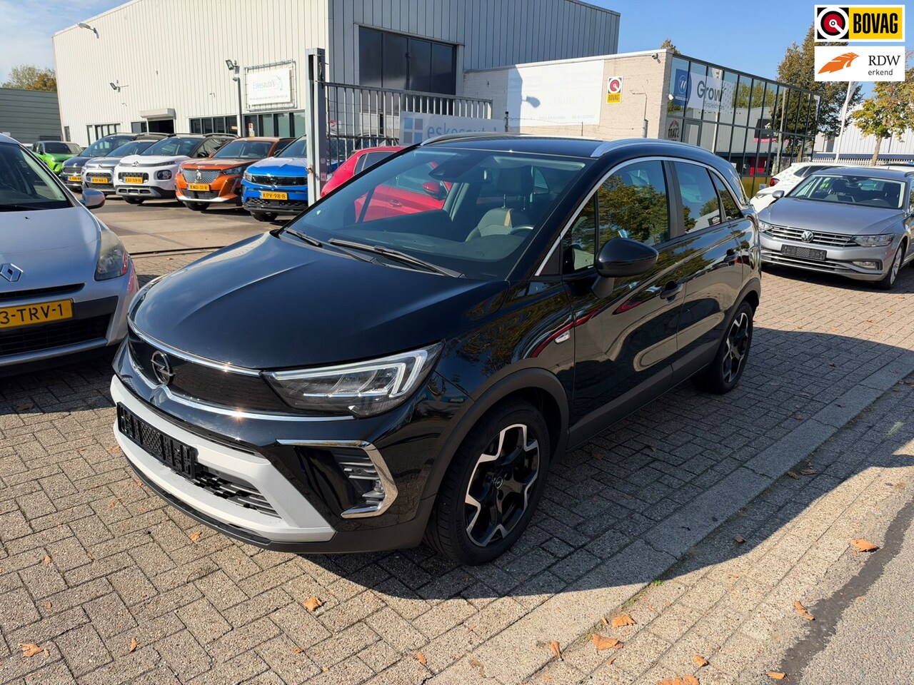 Opel Crossland - 1.2 Turbo Ultimate 1.2 Turbo Ultimate ,Navi, Stoel/Stuur verw, Keyless, 1ste eigenaar, Dealer auto, INC BTW - AutoWereld.nl