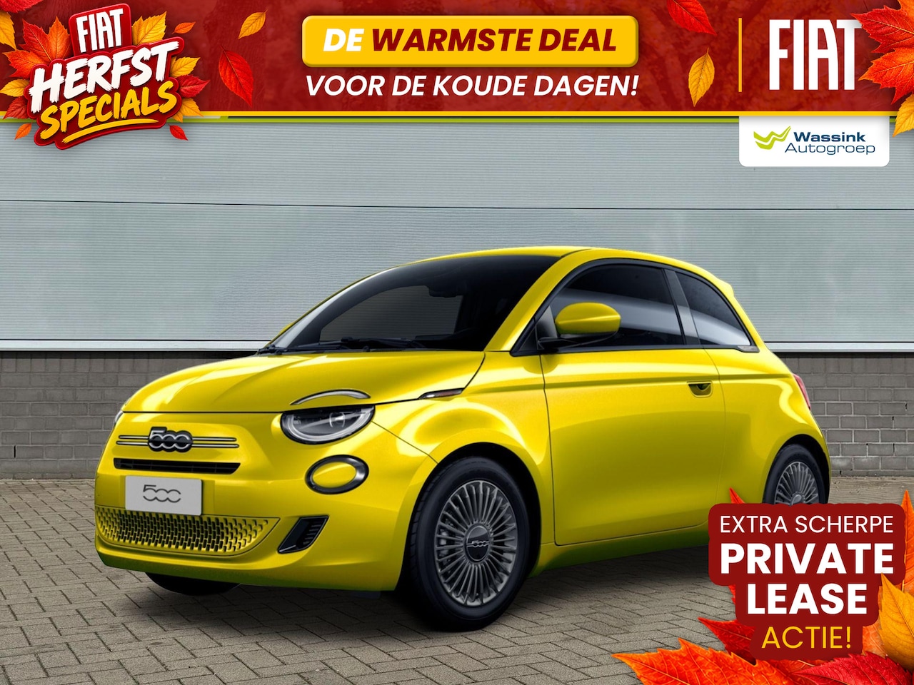 Fiat 500 - Hybrid Torino Launch Edition | Nu bestelbaar! | Private Lease vanaf € 448 - AutoWereld.nl
