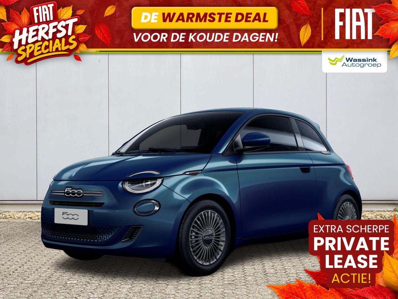 Fiat 500 - Hybrid Torino Launch Edition | Nu bestelbaar! | Private Lease vanaf € 448 - AutoWereld.nl