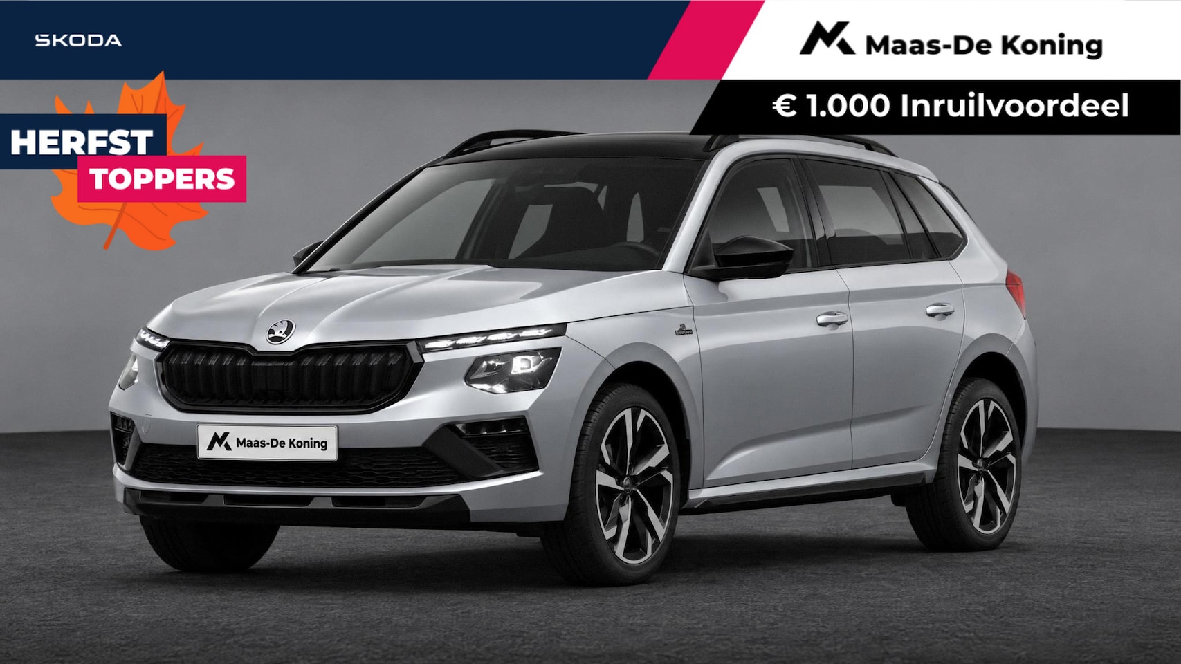 Skoda Kamiq - Monte Carlo 1.0 TSI 85 kW / 115 PK SUV 6 versn. hand. | Winterpakket | Wegklapbare trekha - AutoWereld.nl