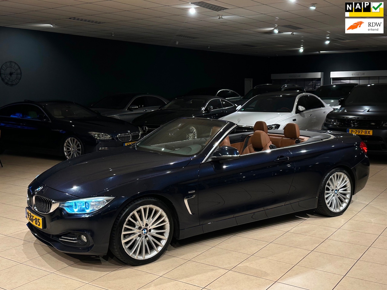 BMW 4-serie Cabrio - 428i Cabriolet|Luxury Line|NAP|Memory|H&K|TOPSTAAT - AutoWereld.nl