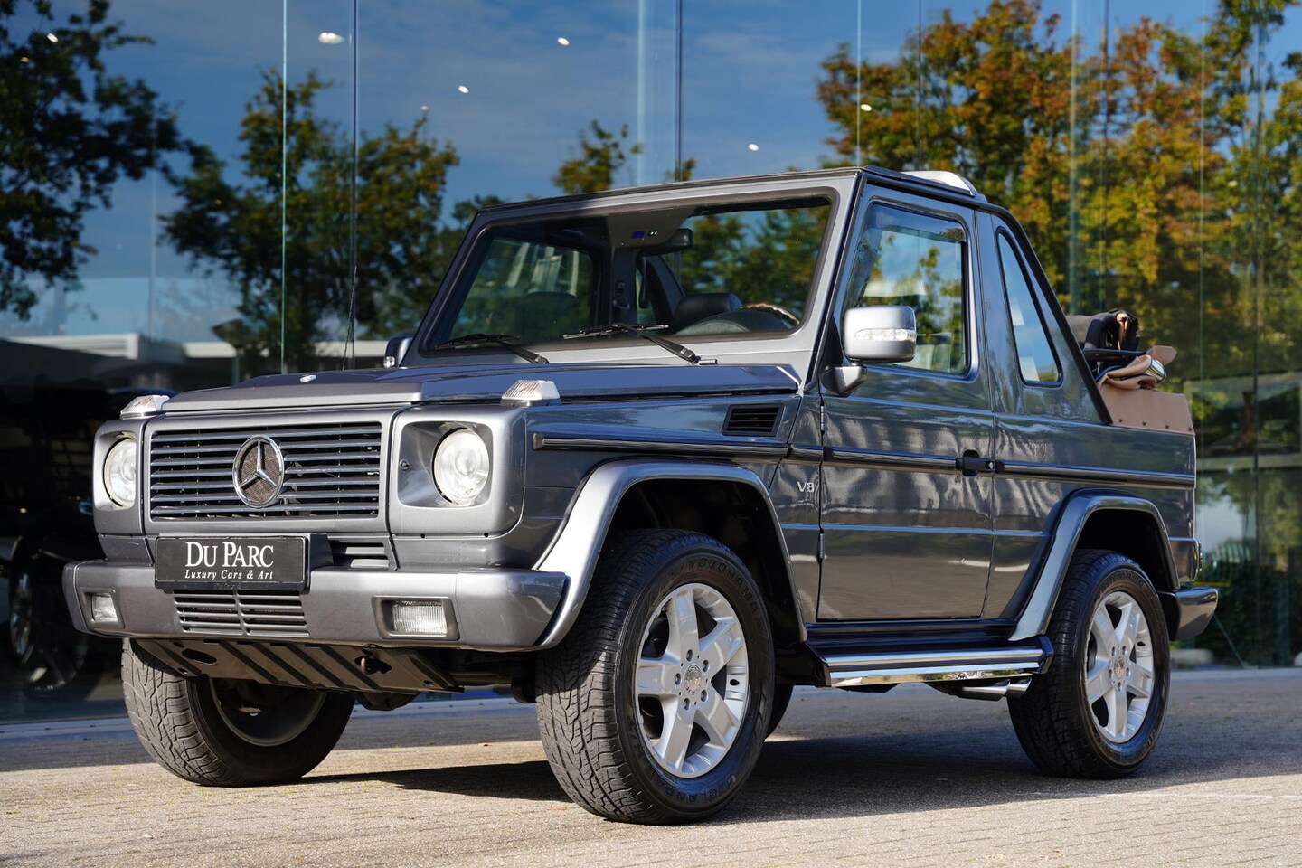 Mercedes-Benz G-klasse - 500 V 8 Cabriolet Beige Dak - AutoWereld.nl