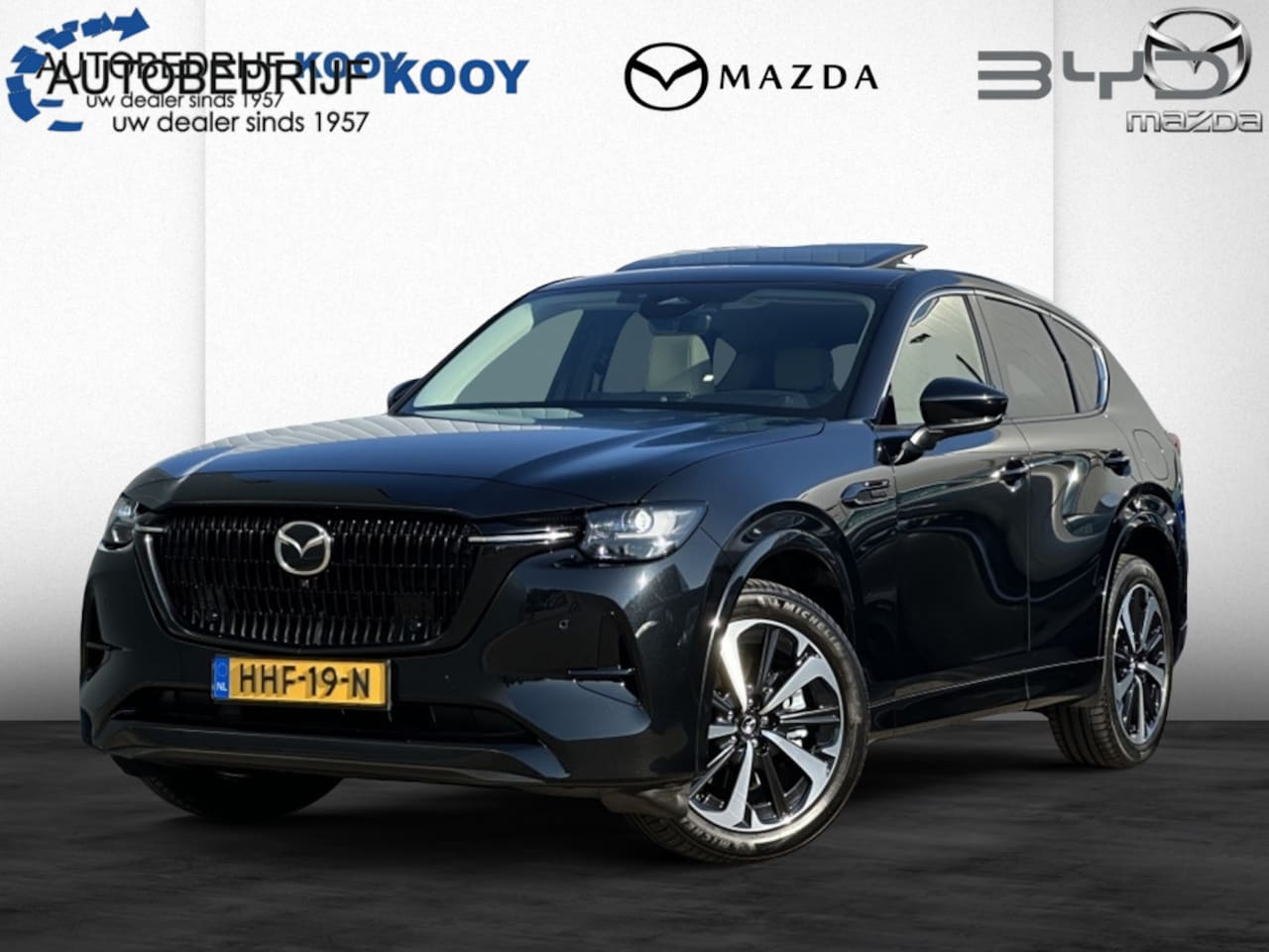 Mazda CX-60 - 2.5 PHEV 327pk Takumi Plus / Pano / Wit Leer / 360 camera / Bose - AutoWereld.nl