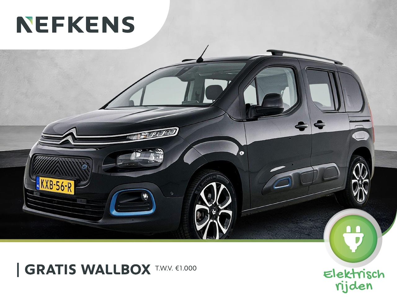 Citroën ë-Berlingo - Shine 50 kWh 136pk | Navigatie via Apple Carplay / Android Auto | Panoramadak | Achteruitr - AutoWereld.nl