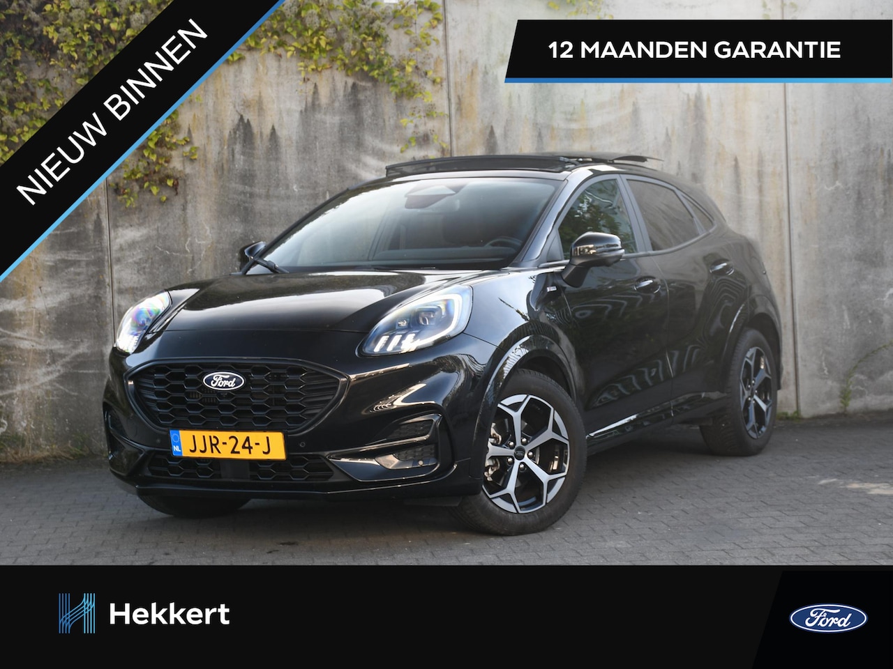 Ford Puma - ST-Line 1.0 EcoBoost Hybrid 125pk Automaat PANO | TREKHAAK | 360° CAM. | 17''LM | LED MATR - AutoWereld.nl