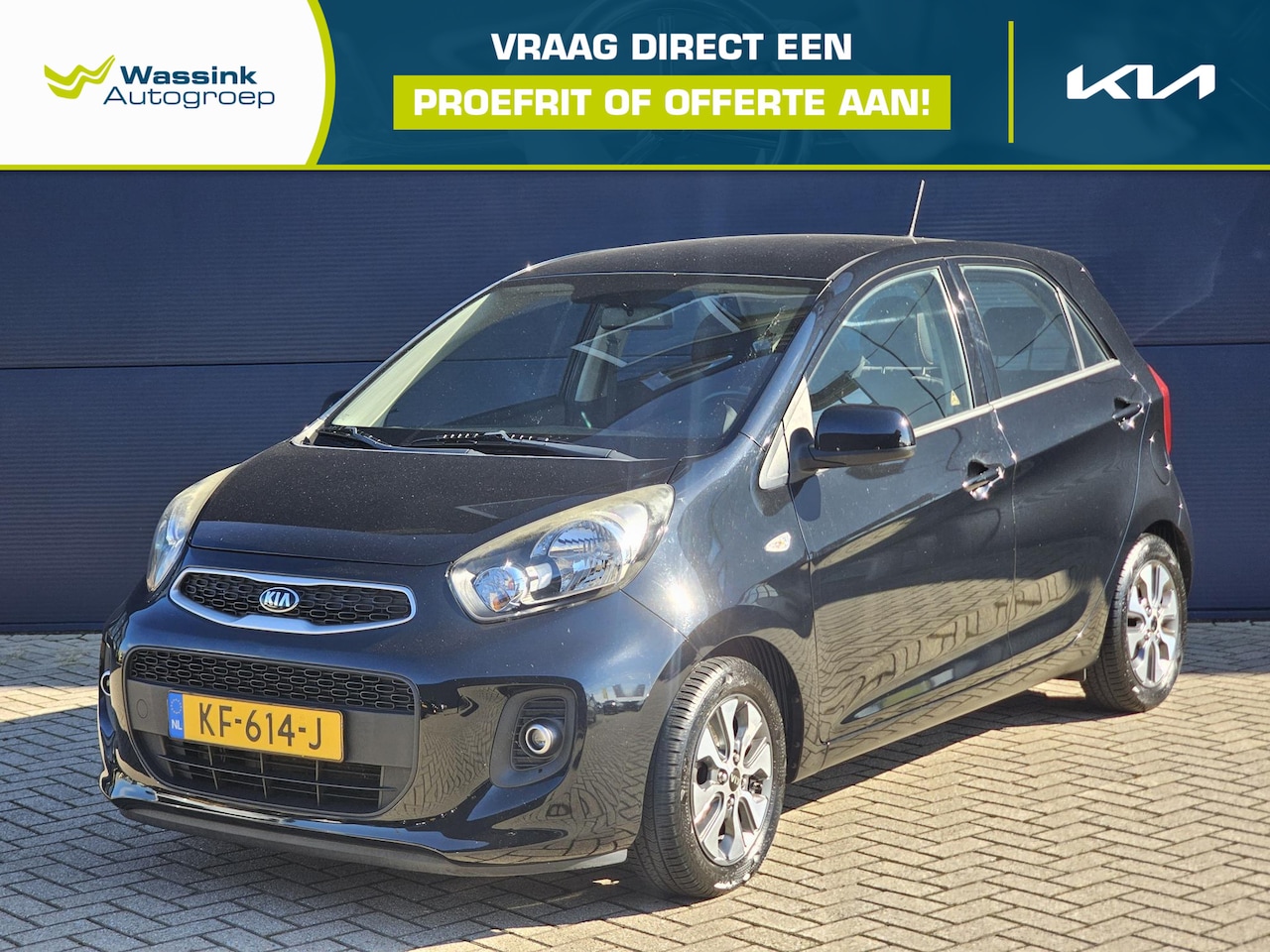 Kia Picanto - 1.0 CVVT ComfortPlusLine Navigator | Camera | Navi | Airco | - AutoWereld.nl