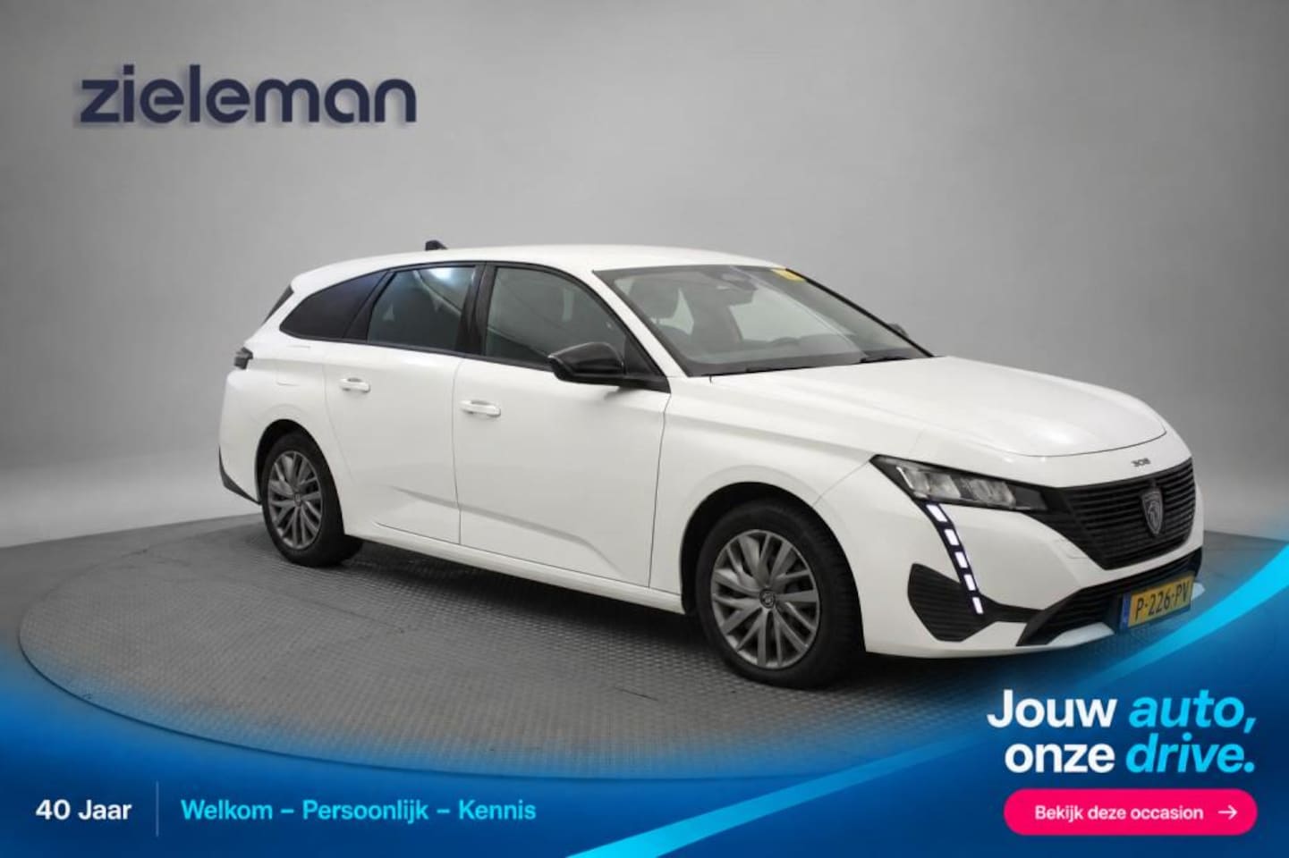 Peugeot 308 SW - 1.2 PureTech Active Pack Business - Digitaal Cockpit, Carplay, Cruise, Afn. Trekaak - AutoWereld.nl