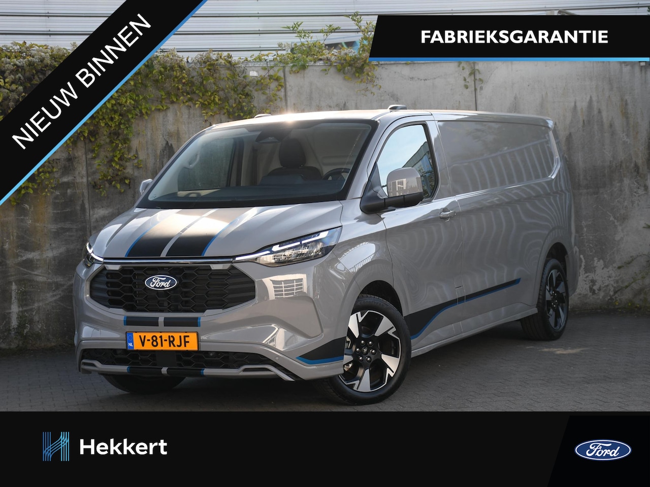 Ford Transit Custom - 320 Sport L2H1 Plug in-Hybrid 233pk Automaat 19''LM | DODE HOEK | PDC + CAM. | ADAPT. CC | - AutoWereld.nl