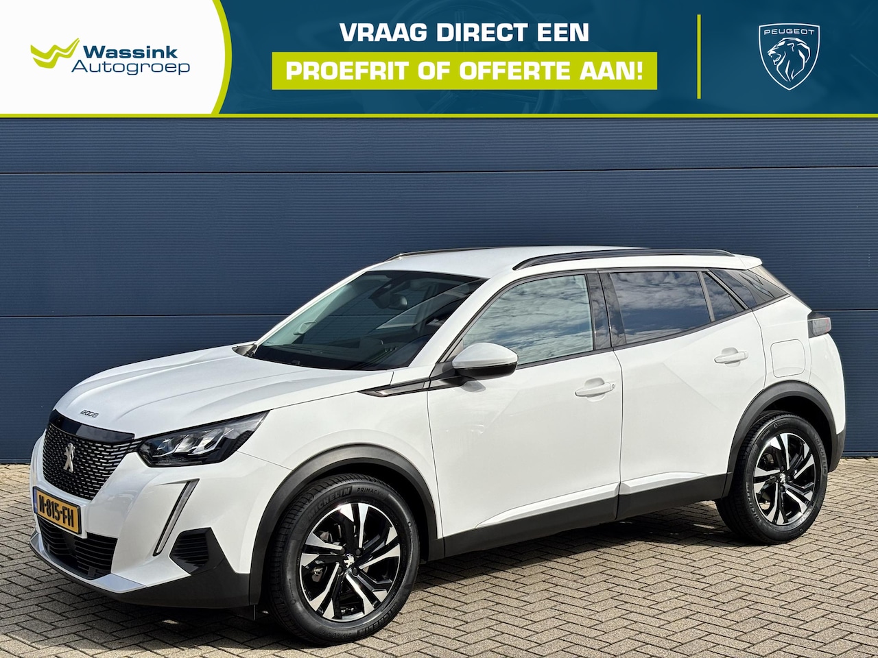 Peugeot 2008 - 1.2 PureTech Allure | Parkeercamera | Navigatie | Parkeersensoren | - AutoWereld.nl