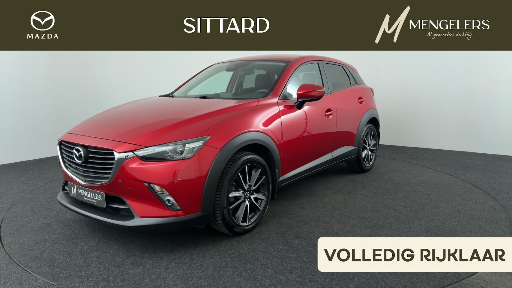 Mazda CX-3 - 2.0 SkyActiv-G 120 Dynamic | Rijklaar | Navigatie | Sensoren V+A | Camera achter | Stoelve - AutoWereld.nl