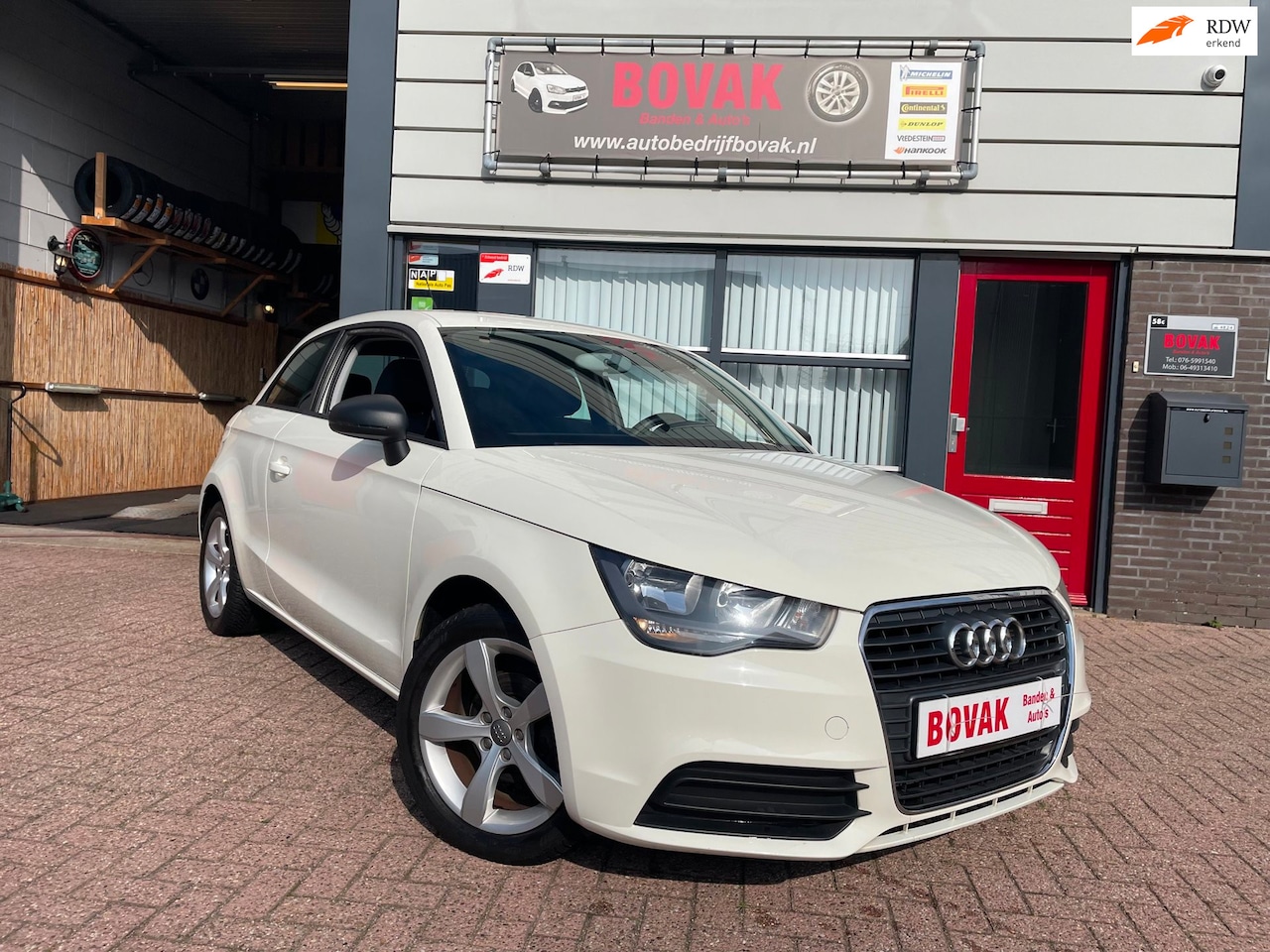 Audi A1 - 1.2 TFSI Ambition White - AutoWereld.nl