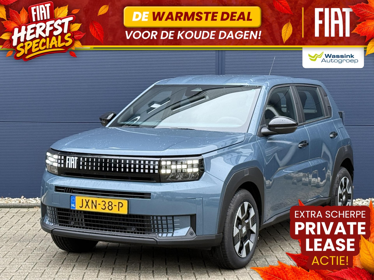 Fiat Grande Panda - 1.2 Hybrid 100pk eDCT6 Icon | Pack Tech | Apple Carplay/Android | Parkeerhulp | Climate Co - AutoWereld.nl