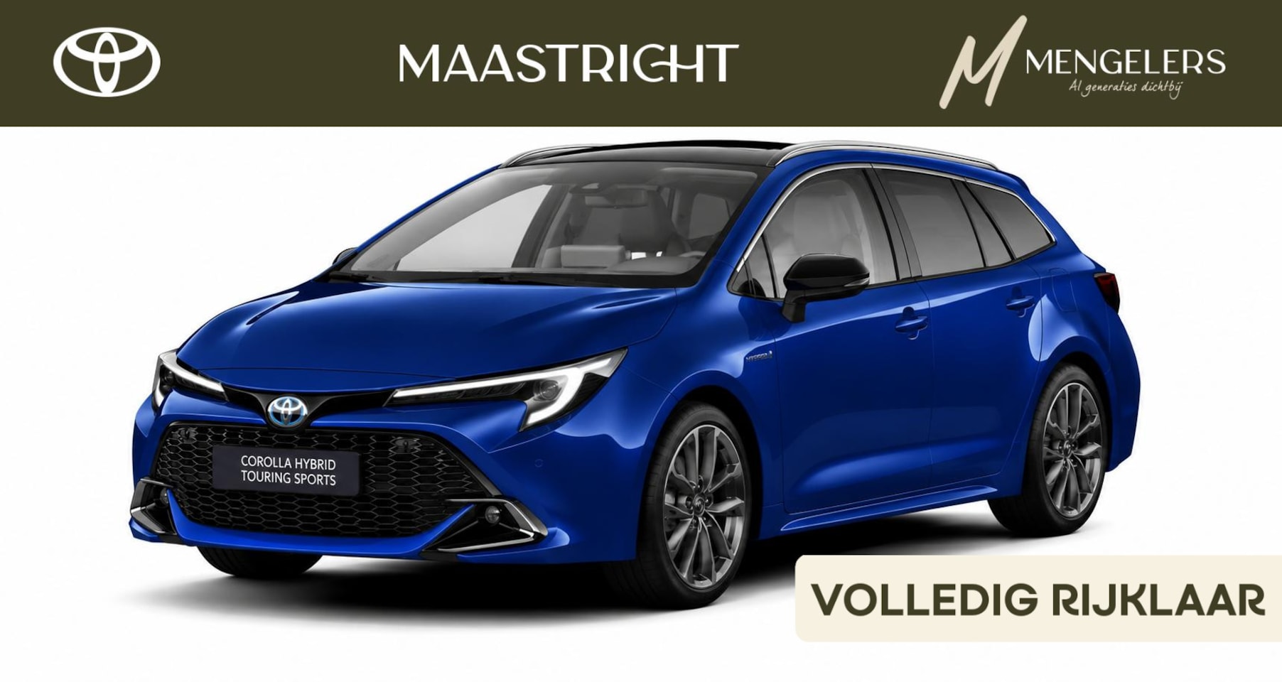 Toyota Corolla Touring Sports - Hybrid 180 Executive | Schuif-/ Kanteldak | Lederen bekleding - AutoWereld.nl